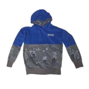 Sonic The Hedgehog Hooded Sweatshirt Size Small 8 "Lets Roll" Print